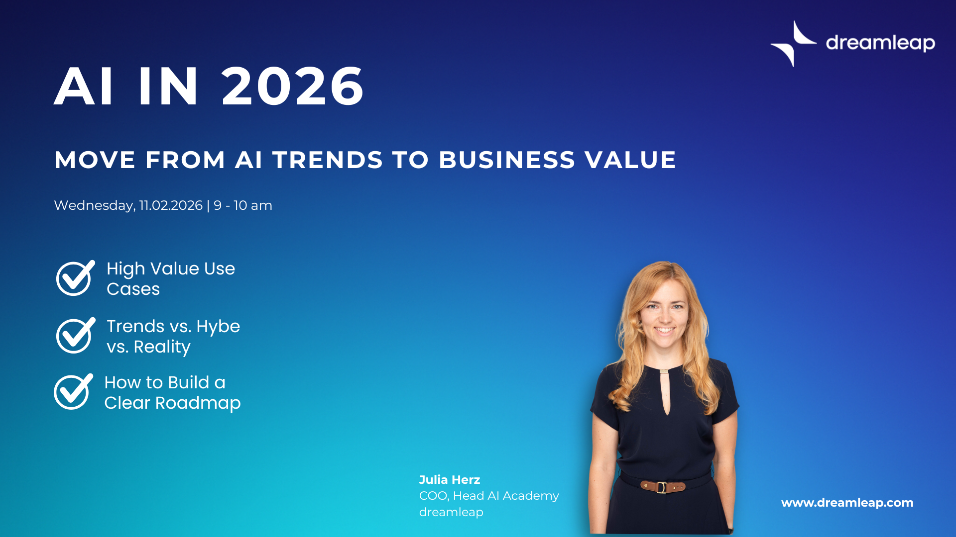 How to Approach AI in 2026 and Execute with High Business Return Dreamleap